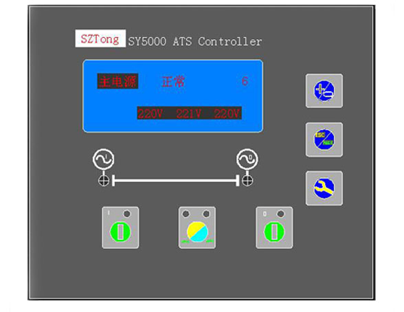 双电源切换ATS控制器SY5000